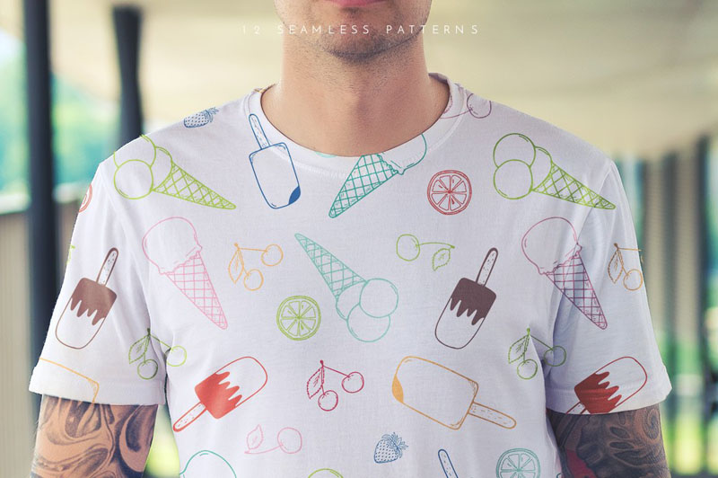 130+餐饮料理矢量插图和无缝图案 APP UI 第12张-素材湾丨精选海外优质设计素材资源 130+餐饮料理矢量插图和无缝图案 APP UI sucaiwan.com