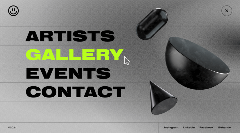 3DMADE 超酷高分辨率酸性金属色3D几何形状PNG+模型文件 图片素材 sucaiwan.com