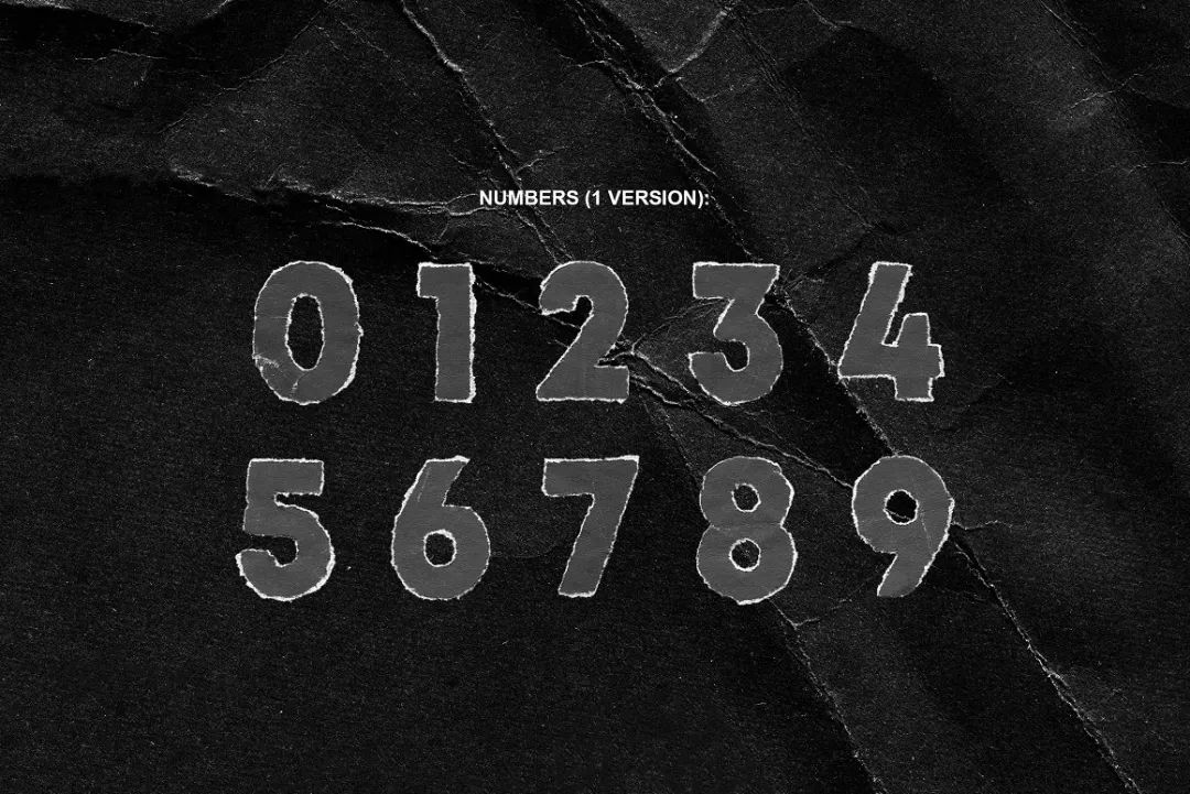 复古做旧毛边高分辨率手撕纸PNG字母数字素材包 图片素材 第5张-素材湾丨精选海外优质设计素材资源 复古做旧毛边高分辨率手撕纸PNG字母数字素材包 图片素材 sucaiwan.com