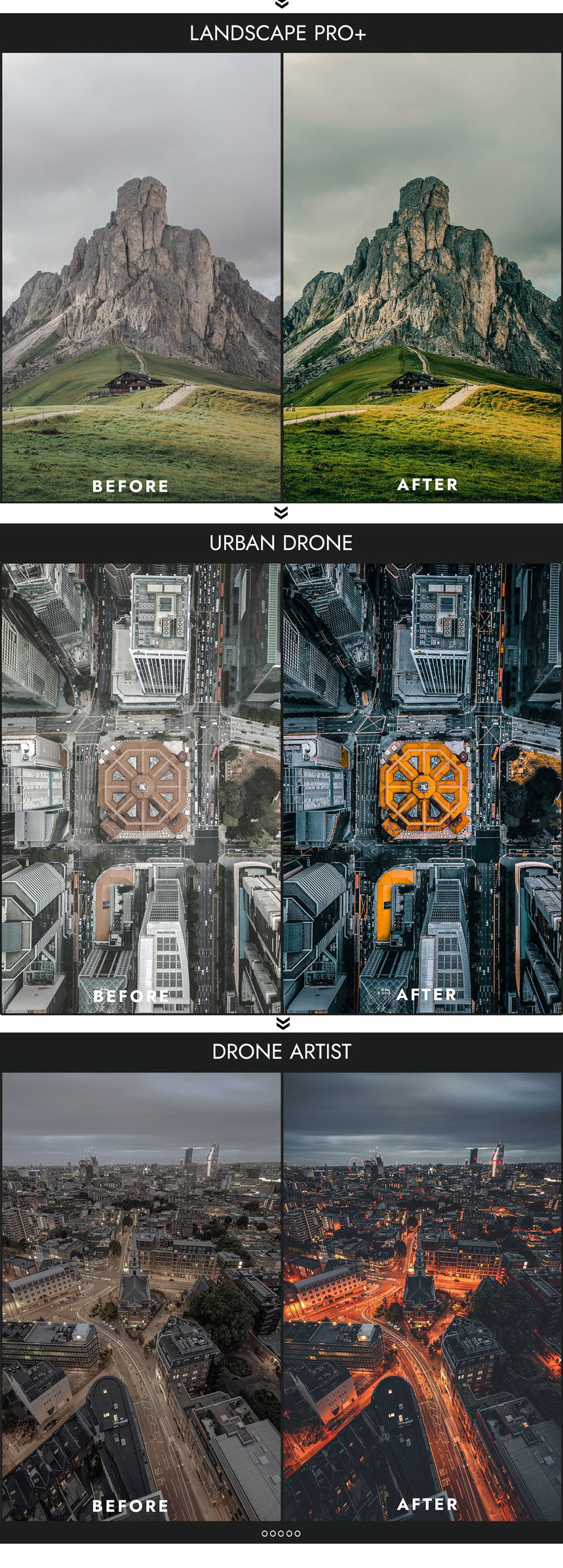 TheLutbay 无人机航拍调色预设LUTS套装+LR预设 DRONE BUNDLE 插件预设 第5张-素材湾丨精选海外优质设计素材资源 TheLutbay 无人机航拍调色预设LUTS套装+LR预设 DRONE BUNDLE 插件预设 sucaiwan.com