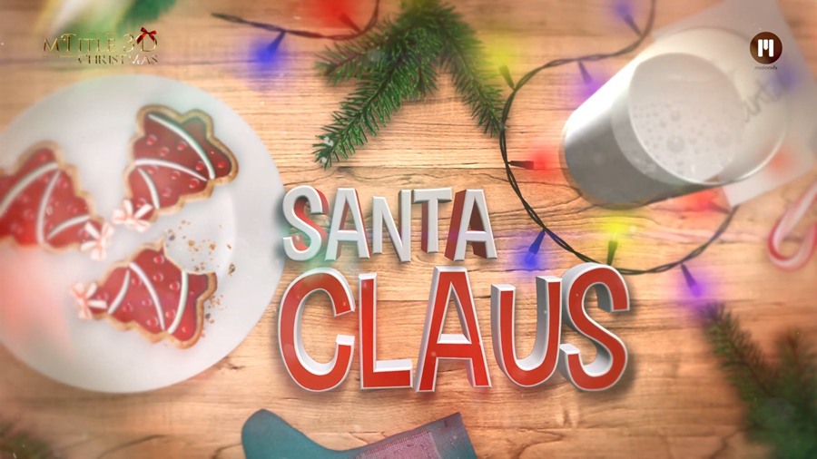 FCPX插件：15个圣诞节日主题3D三维文字标题动画预设 MotionVFX – mTitle 3D Christmas 插件预设 sucaiwan.com