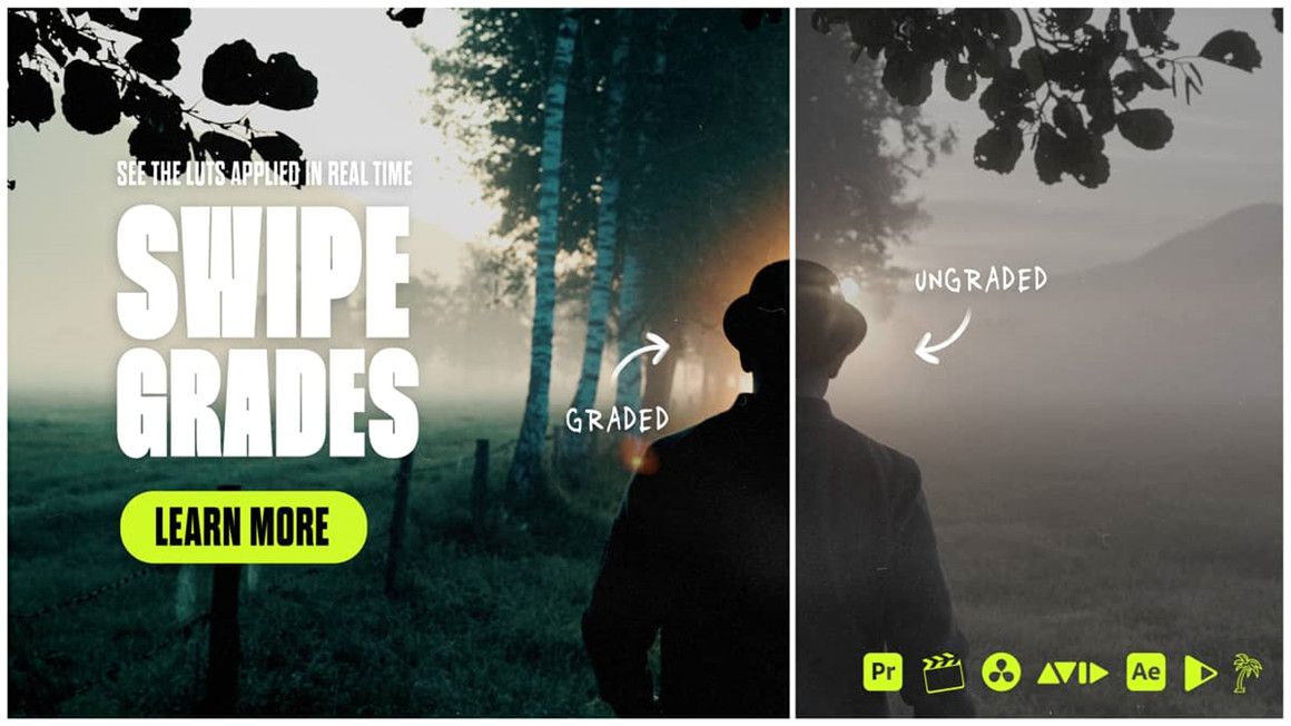 《奥本海默》真实紧迫感电影美学色彩分级LUT调色预设 Tropic Colour - Oppenheimer looks 插件预设 第3张-素材湾丨精选海外优质设计素材资源 《奥本海默》真实紧迫感电影美学色彩分级LUT调色预设 Tropic Colour - Oppenheimer looks 插件预设 sucaiwan.com