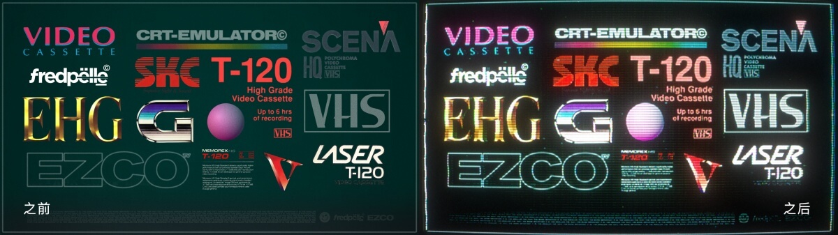 EZRA COHEN 科幻发光CRT美学仿真运动像素形状AE插件 CRT EMULATOR 插件预设 sucaiwan.com