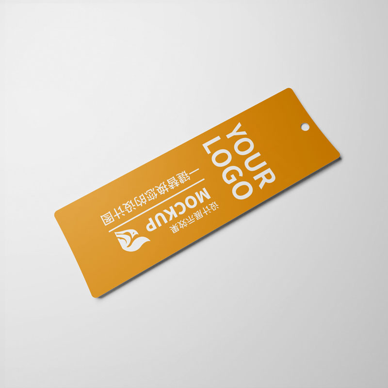 17款品牌书签标签卡片吊牌文创智能贴图样机PSD模板 样机素材 sucaiwan.com