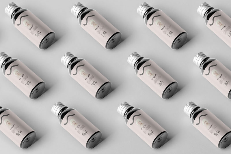 30+酒店民宿洗护办公用品VI文创样机PSD模板 样机素材 sucaiwan.com