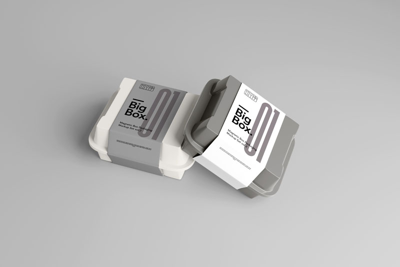 10款外卖快餐打包盒塑料食品包装盒PSD样机模型 样机素材 sucaiwan.com