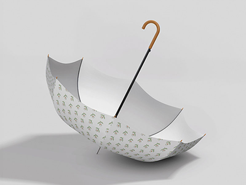 14款雨伞logo展示效果vi智能贴图样机PSD模板 样机素材 sucaiwan.com