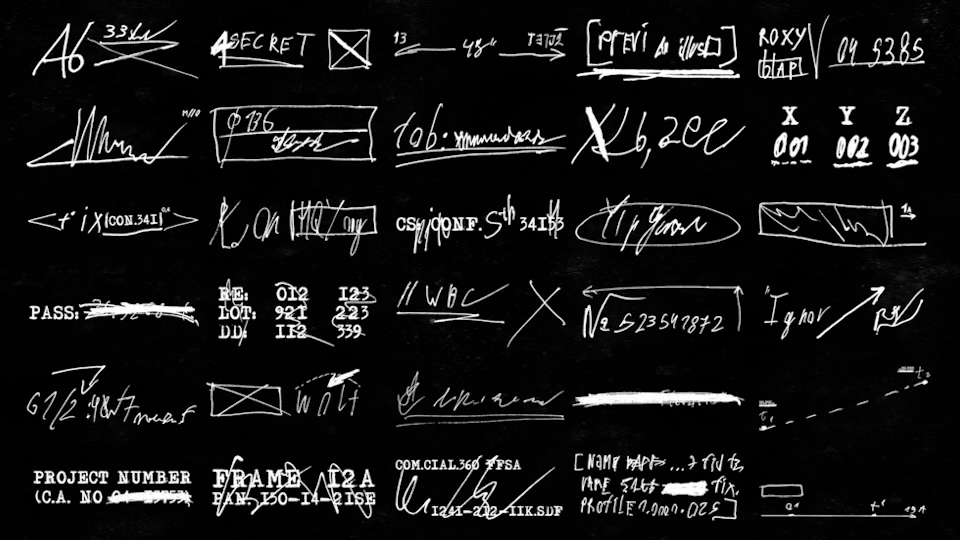 PR/AE/FCPX/达芬奇模板:180个独特手绘草稿档案信息涂鸦演示元素动画模板 影视音频 第3张-素材湾丨精选海外优质设计素材资源 PR/AE/FCPX/达芬奇模板:180个独特手绘草稿档案信息涂鸦演示元素动画模板 影视音频 sucaiwan.com