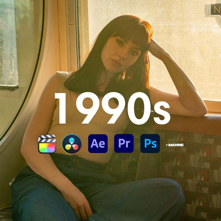 CINECOLOR - 1990s 限量版完美电影模拟色调电影感人像摄影LUT+LR调色预设 . sucaiwan.com