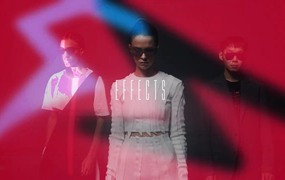 PR预设:复古彩色彩色胶片闪烁漏光叠加效果