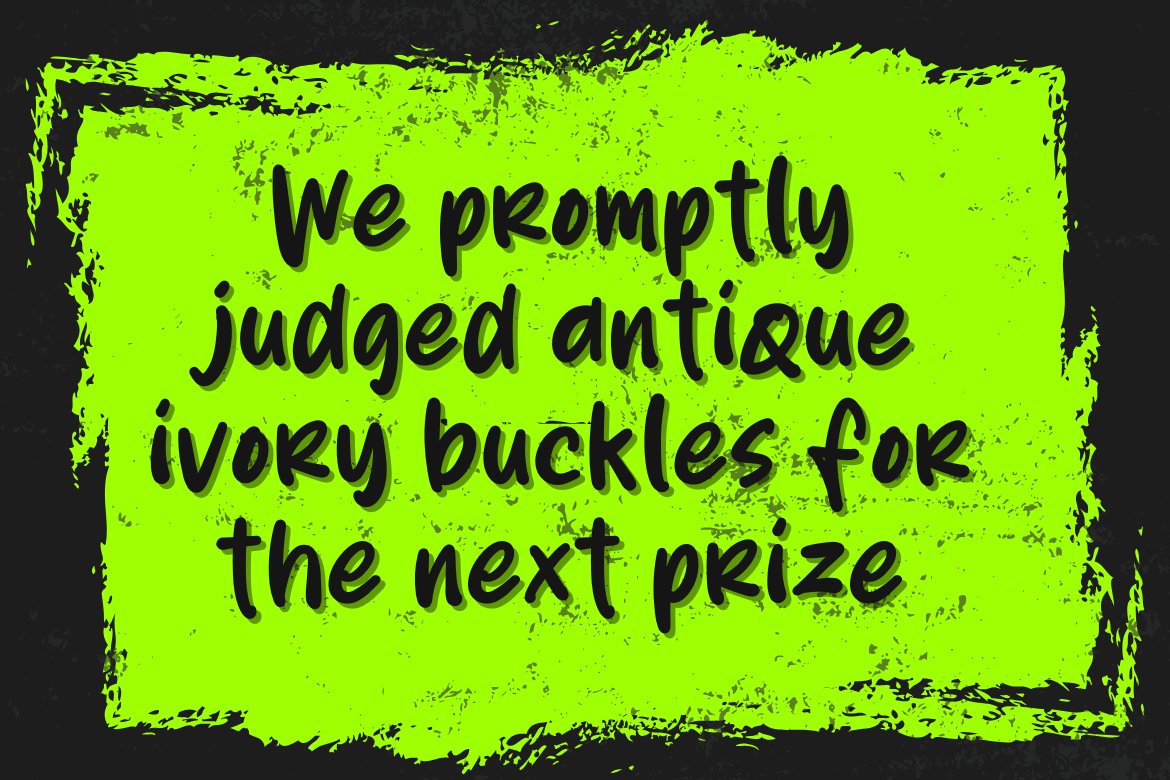 英文字体：嘻哈街头涂鸦手绘手写复古老式T恤包装标题LOGO设计安装包 . sucaiwan.com