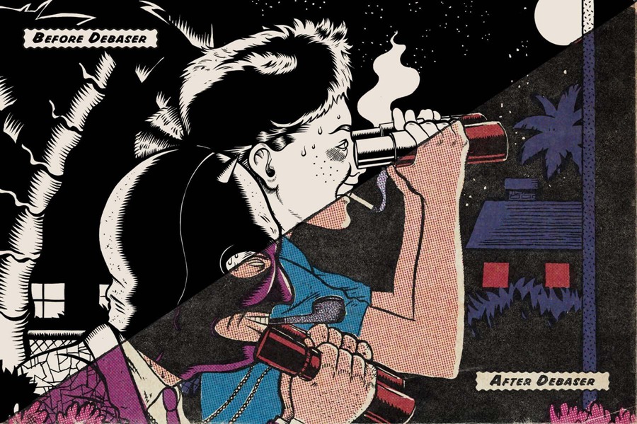 TGTS 复古老式印刷漫画Photoshop半调纹理着色工具包 Debaser for Photoshop 插件预设 第4张-素材湾丨精选海外优质设计素材资源 TGTS 复古老式印刷漫画Photoshop半调纹理着色工具包 Debaser for Photoshop 插件预设 sucaiwan.com