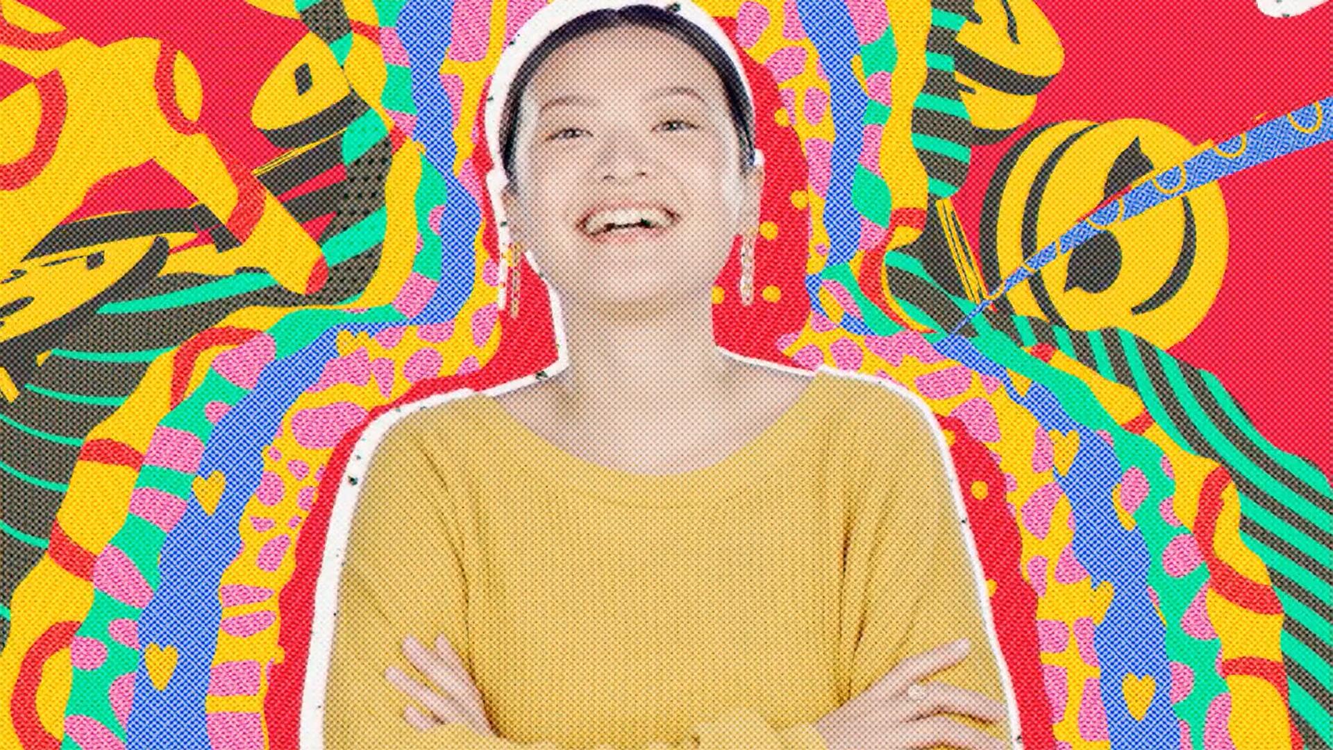 AE模板:波普艺术风格活力多彩图案人物视频介绍 . 第2张-素材湾丨精选海外优质设计素材资源 AE模板:波普艺术风格活力多彩图案人物视频介绍 . sucaiwan.com