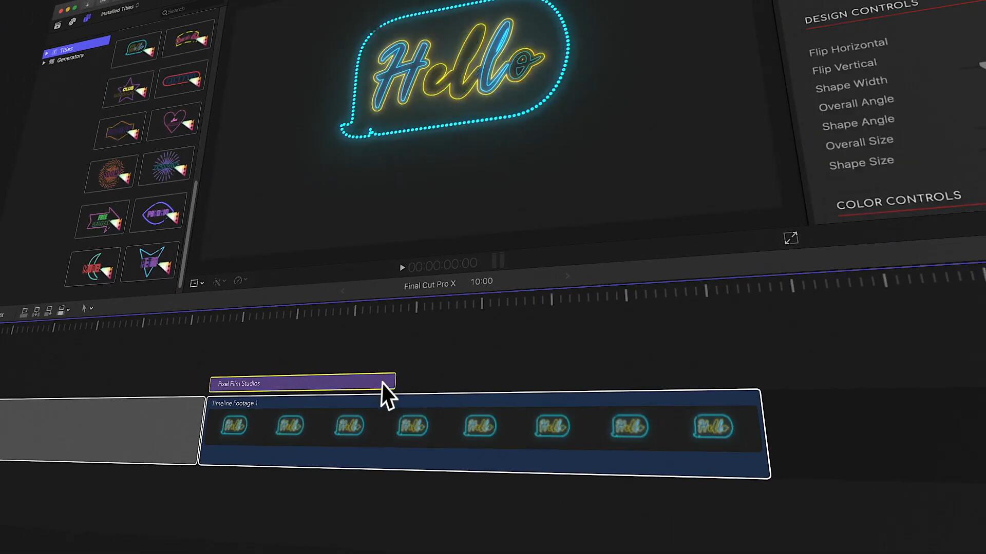 FCPX插件:赛博朋克风格荧光霓虹发光字幕文字标题效果预设 . 第5张-素材湾丨精选海外优质设计素材资源 FCPX插件:赛博朋克风格荧光霓虹发光字幕文字标题效果预设 . sucaiwan.com