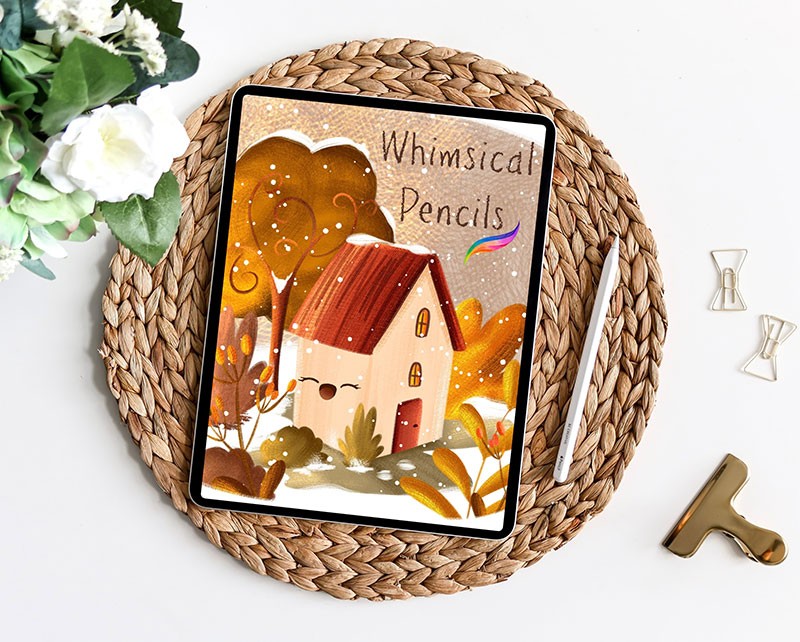 Procreate彩铅画笔刷套装 笔刷资源 第3张-素材湾丨精选海外优质设计素材资源 Procreate彩铅画笔刷套装 笔刷资源 sucaiwan.com