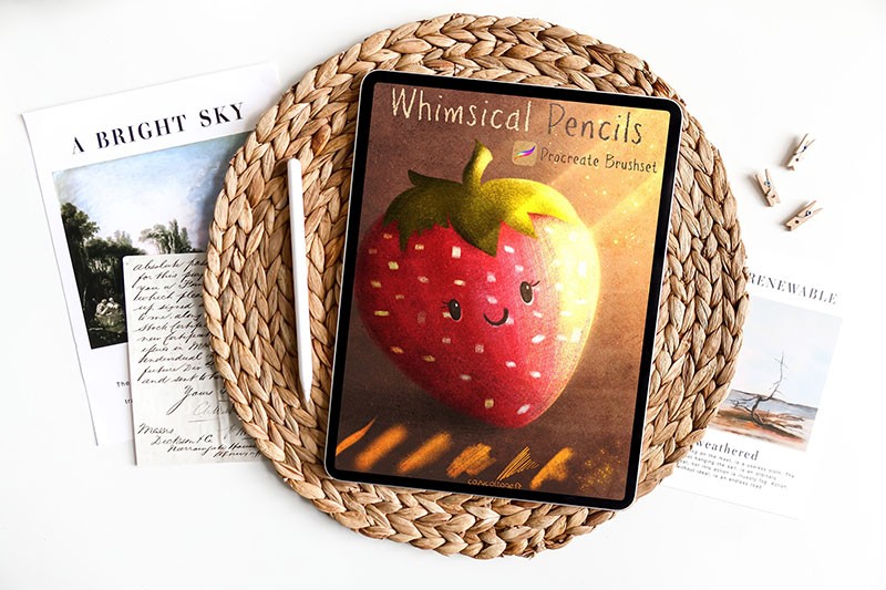 Procreate彩铅画笔刷套装 笔刷资源 第8张-素材湾丨精选海外优质设计素材资源 Procreate彩铅画笔刷套装 笔刷资源 sucaiwan.com