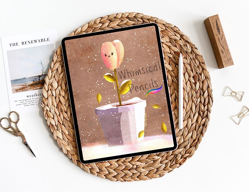 Procreate彩铅画笔刷套装 笔刷资源 第9张-素材湾丨精选海外优质设计素材资源 Procreate彩铅画笔刷套装 笔刷资源 sucaiwan.com