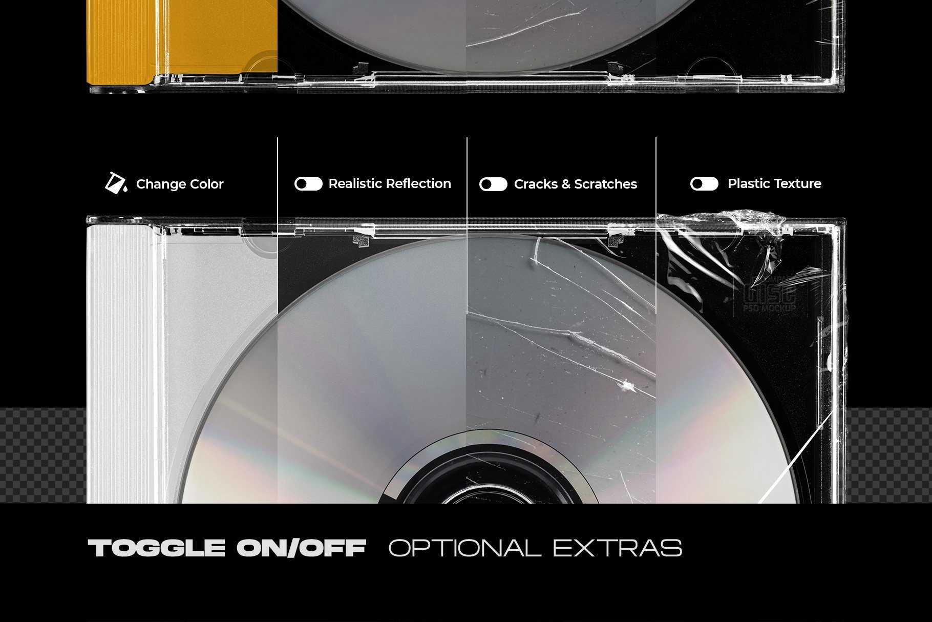 Flyerwrk 现代CD套样机塑料袋样机贴纸专辑封面光盘标签样机透明CD盒 CD Mockup Bundle 样机素材 第13张-素材湾丨精选海外优质设计素材资源 Flyerwrk 现代CD套样机塑料袋样机贴纸专辑封面光盘标签样机透明CD盒 CD Mockup Bundle 样机素材 sucaiwan.com