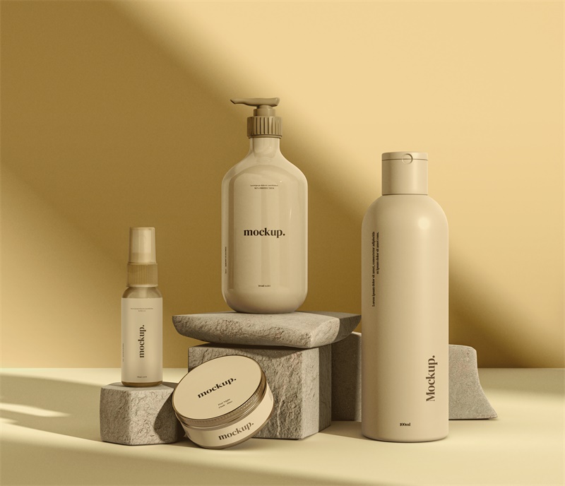 30款品牌化妆品包装样机PSD模板 样机素材 sucaiwan.com