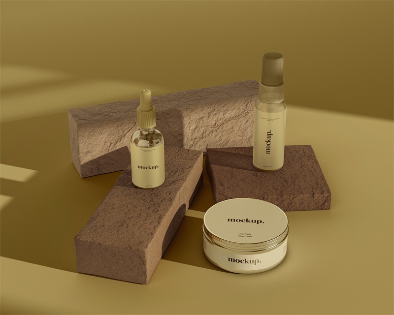 30款品牌化妆品包装样机PSD模板 样机素材 sucaiwan.com