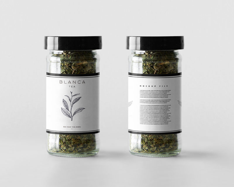 31款精致茶叶袋茶叶包包装设计样机PSD模板 样机素材 sucaiwan.com