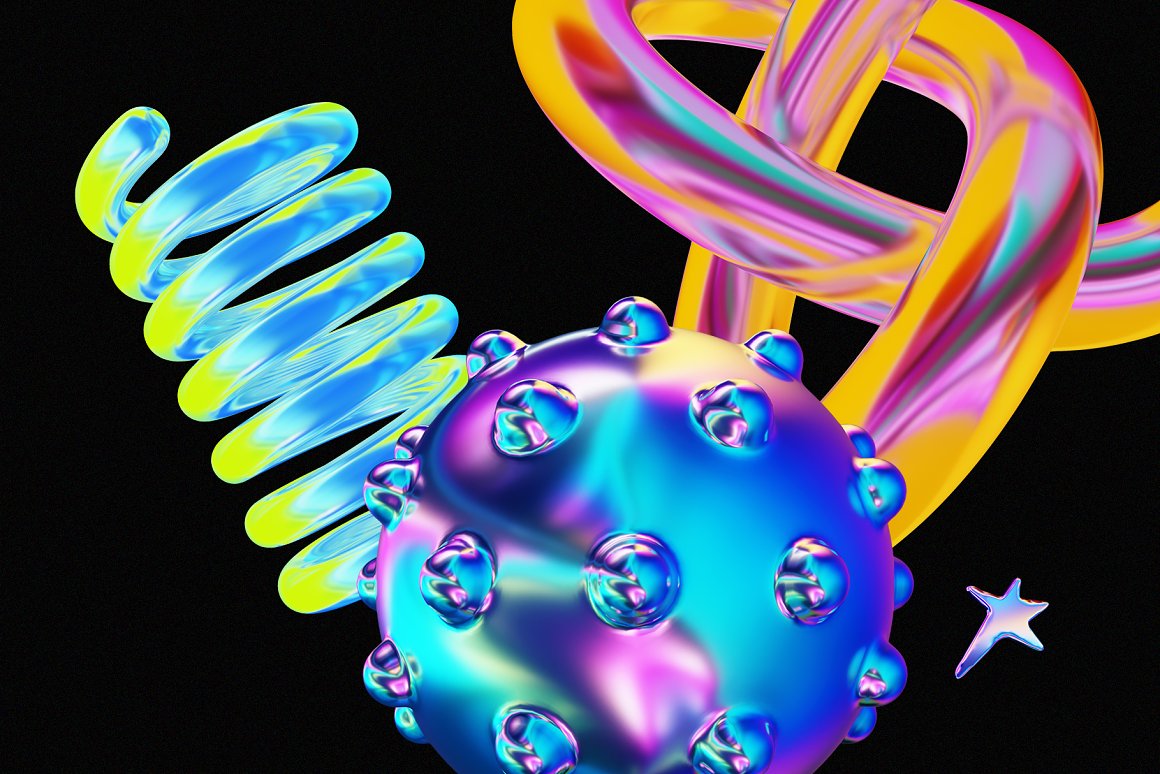 千禧2K风格全息霓虹渐变霓虹3D立体艺术图形PNG免抠设计素材 Y2K 3D Aesthetic Shapes Collection . 第3张-素材湾丨精选海外优质设计素材资源 千禧2K风格全息霓虹渐变霓虹3D立体艺术图形PNG免抠设计素材 Y2K 3D Aesthetic Shapes Collection . sucaiwan.com