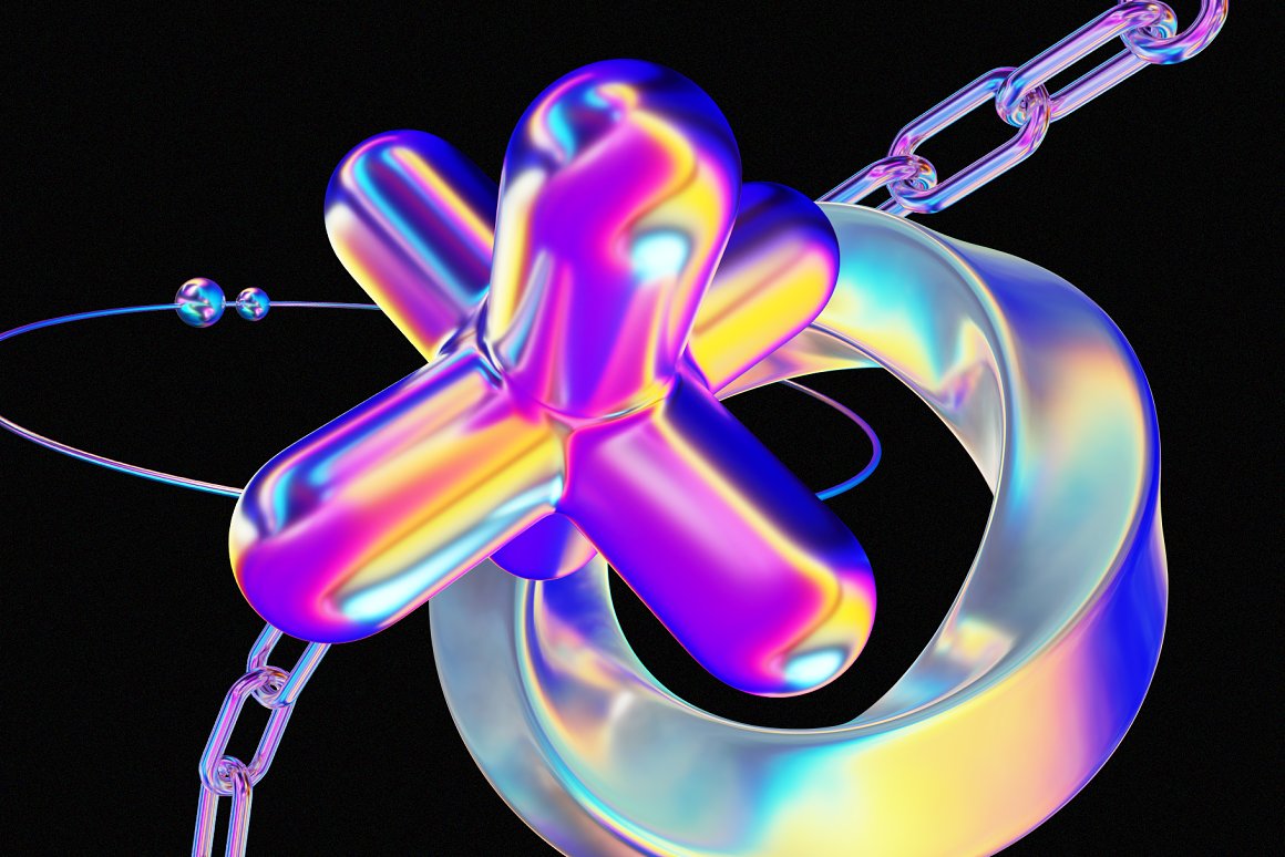 千禧2K风格全息霓虹渐变霓虹3D立体艺术图形PNG免抠设计素材 Y2K 3D Aesthetic Shapes Collection . 第4张-素材湾丨精选海外优质设计素材资源 千禧2K风格全息霓虹渐变霓虹3D立体艺术图形PNG免抠设计素材 Y2K 3D Aesthetic Shapes Collection . sucaiwan.com