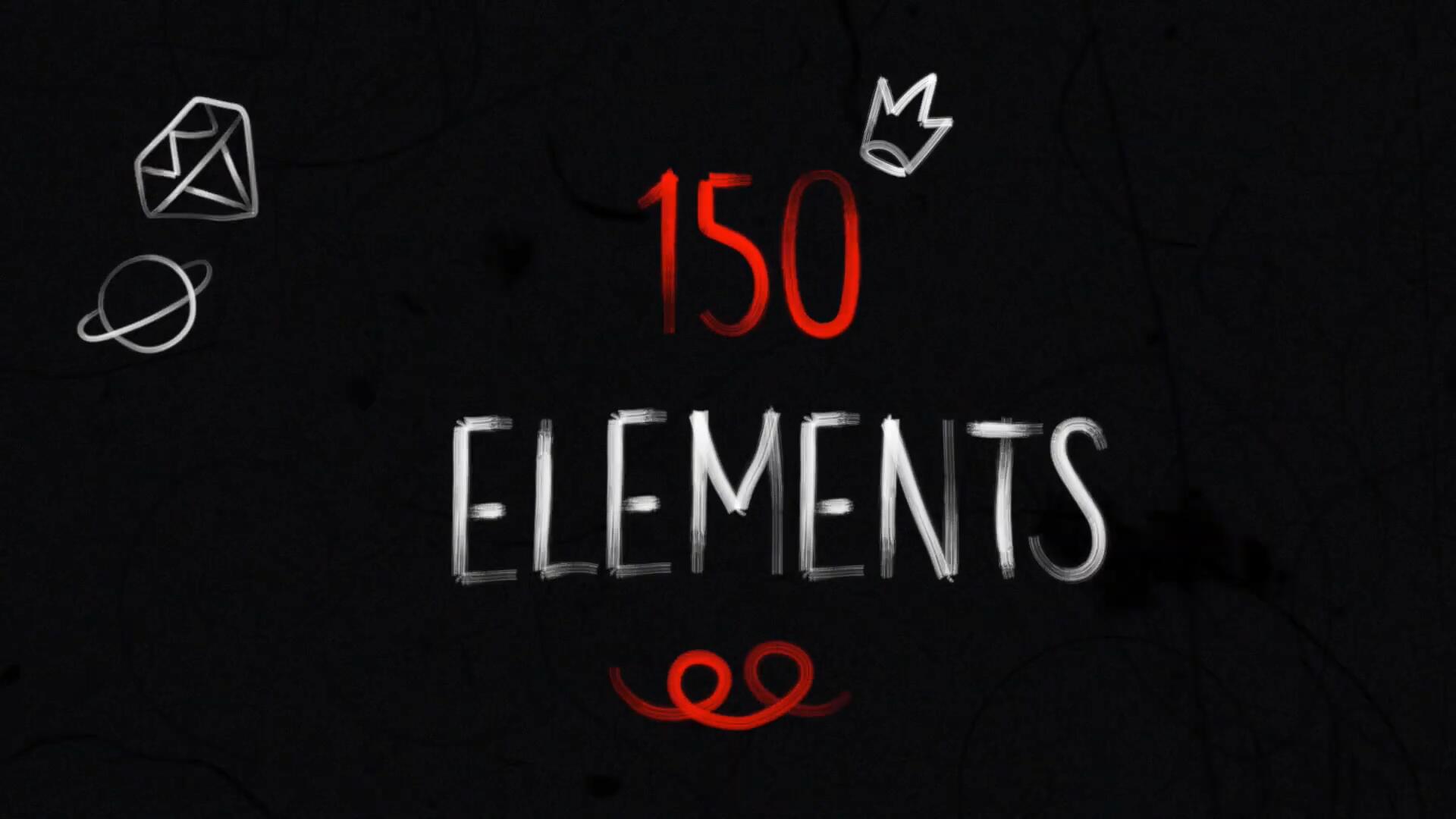 FCPX插件:150个趣味艺术手绘涂鸦字母数字线条草图动画元素 Animated Sketches . 第4张-素材湾丨精选海外优质设计素材资源 FCPX插件:150个趣味艺术手绘涂鸦字母数字线条草图动画元素 Animated Sketches . sucaiwan.com