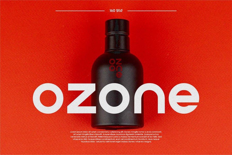 现代干净标志英文字体适用于标题、徽标和海报 Blont 设计素材 sucaiwan.com