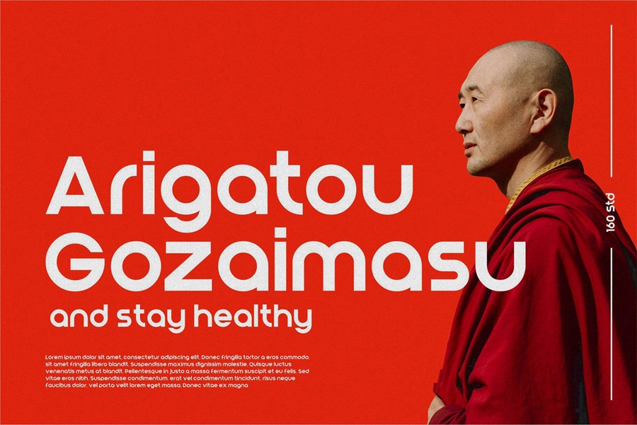 现代干净标志英文字体适用于标题、徽标和海报 Blont 设计素材 sucaiwan.com