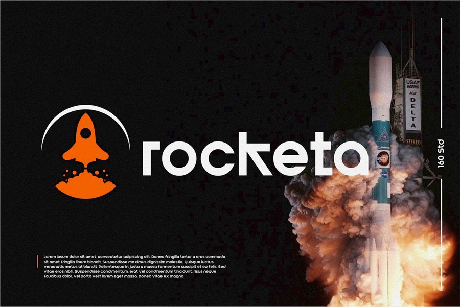 现代干净标志英文字体适用于标题、徽标和海报 Blont 设计素材 sucaiwan.com