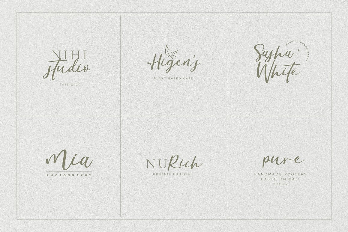 英文字体:现代奢华优雅流畅潇洒手写标题婚礼品牌请柬排版字体 Notedinary - Script Calligraphy . 第8张-素材湾丨精选海外优质设计素材资源 英文字体:现代奢华优雅流畅潇洒手写标题婚礼品牌请柬排版字体 Notedinary - Script Calligraphy . sucaiwan.com