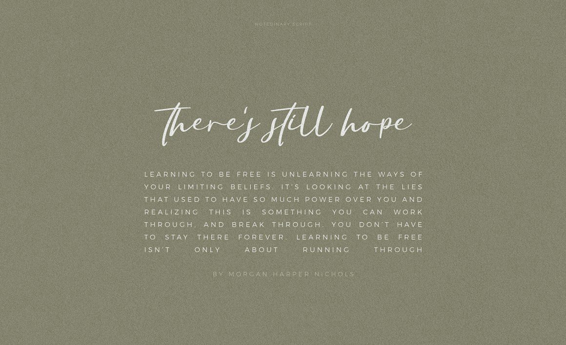 英文字体:现代奢华优雅流畅潇洒手写标题婚礼品牌请柬排版字体 Notedinary - Script Calligraphy . 第9张-素材湾丨精选海外优质设计素材资源 英文字体:现代奢华优雅流畅潇洒手写标题婚礼品牌请柬排版字体 Notedinary - Script Calligraphy . sucaiwan.com