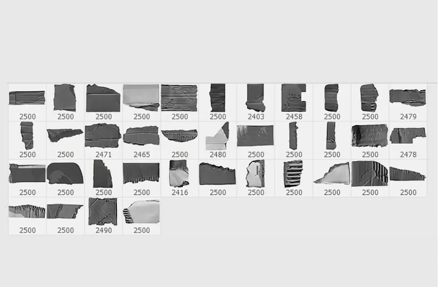 37个高分辨率做旧撕纸纸板部件视觉效果PS笔刷 笔刷资源 sucaiwan.com