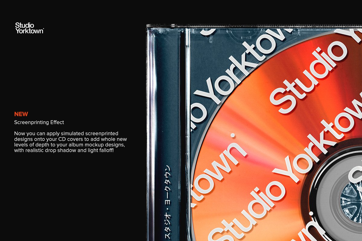 Ongaku – 终极CD唱片包装封面样机PSD模板 样机素材 第7张-素材湾丨精选海外优质设计素材资源 Ongaku – 终极CD唱片包装封面样机PSD模板 样机素材 sucaiwan.com