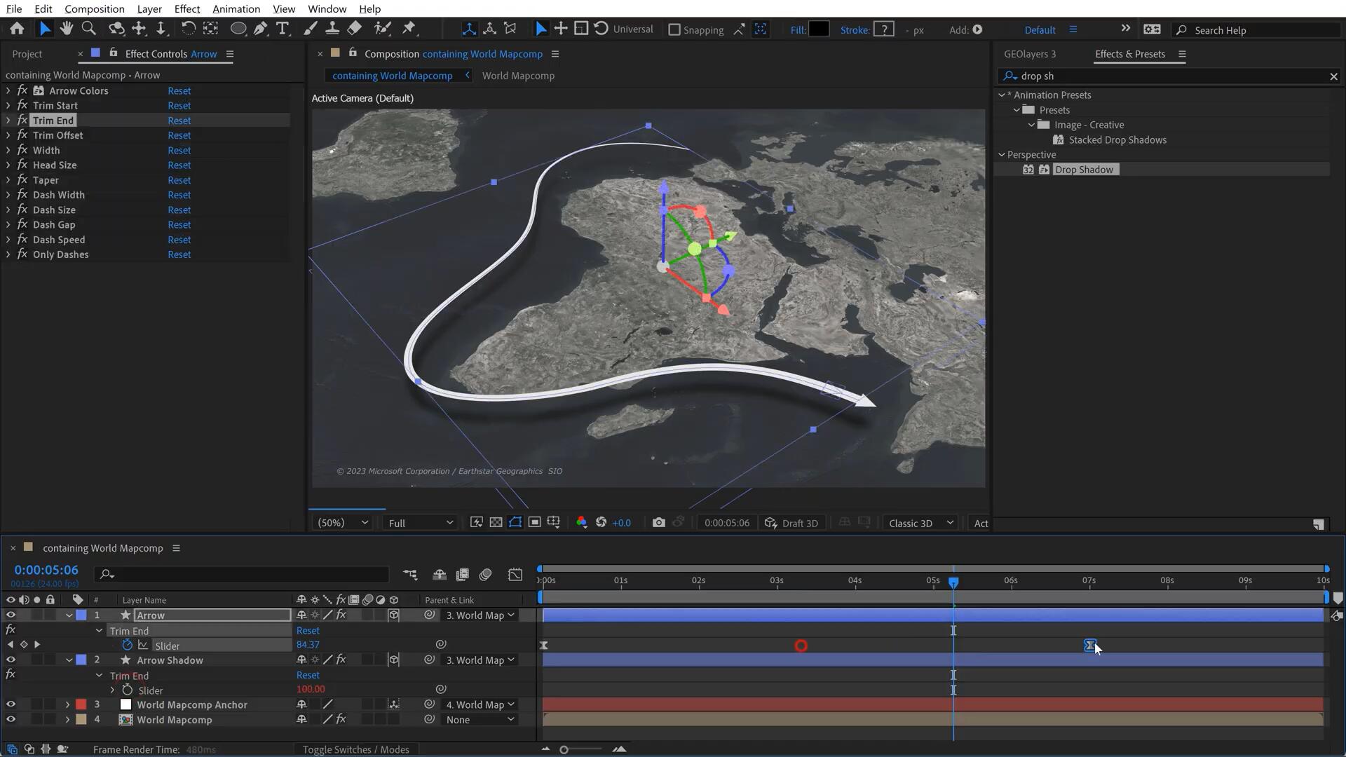 大师课程:世界地图任意位置路径展示动画AE脚本+大师班 GEOlayers 3 MasterClass . 第7张-素材湾丨精选海外优质设计素材资源 大师课程:世界地图任意位置路径展示动画AE脚本+大师班 GEOlayers 3 MasterClass . sucaiwan.com