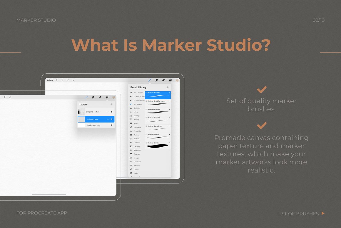 Procreate笔刷:逼真记号笔马克笔笔刷 笔刷资源 第3张-素材湾丨精选海外优质设计素材资源 Procreate笔刷:逼真记号笔马克笔笔刷 笔刷资源 sucaiwan.com