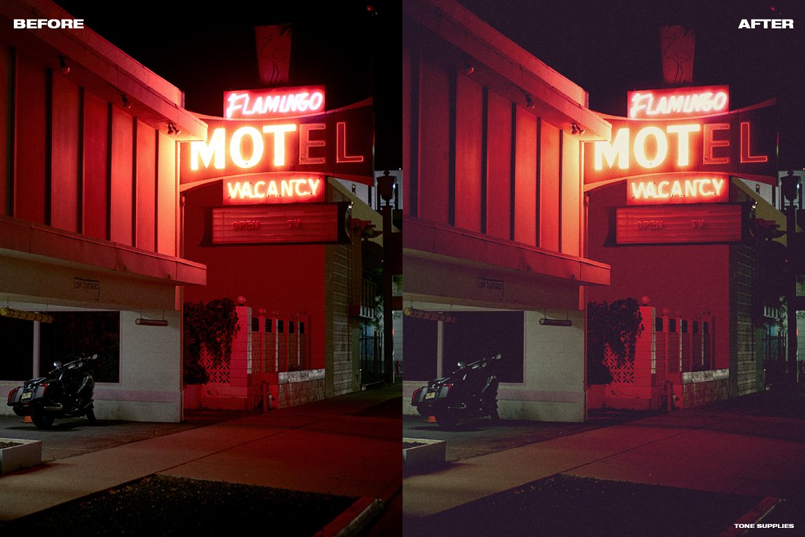 TONE SUPPLIES 90年代复古电影质感人像拍摄LUT调色预设 插件预设 sucaiwan.com