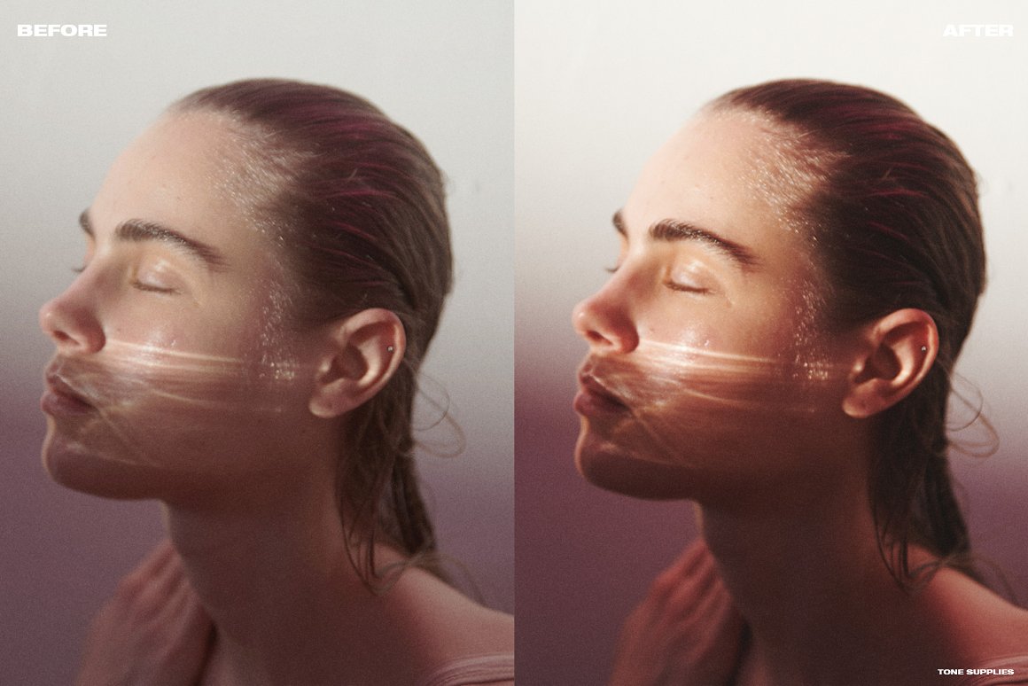 TONE SUPPLIES 90年代复古电影质感人像拍摄LUT调色预设 插件预设 sucaiwan.com