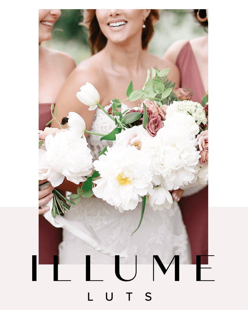 清新风格人像婚礼摄影胶卷颜色模拟分级LUT调色预设 Illume LUTs . sucaiwan.com