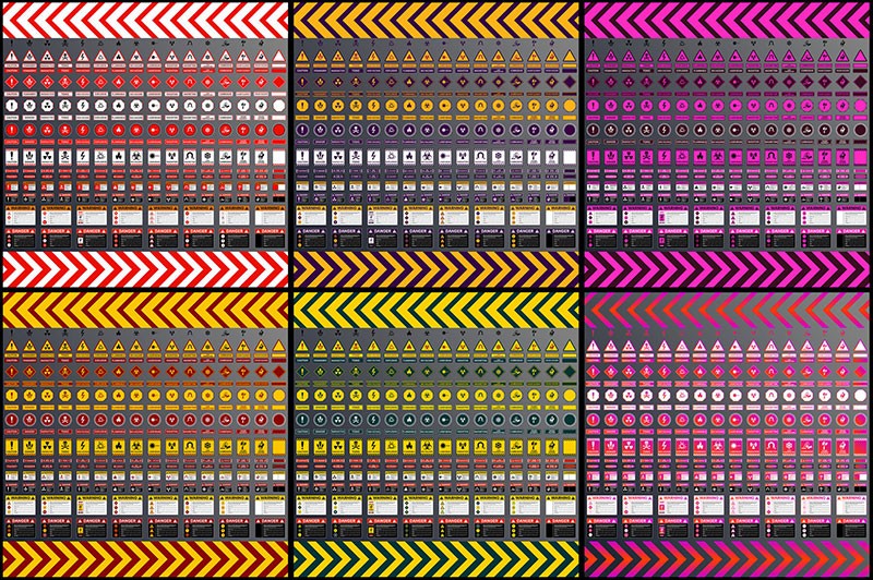 2000+安全标识符号大全AI矢量素材 APP UI 第8张-素材湾丨精选海外优质设计素材资源 2000+安全标识符号大全AI矢量素材 APP UI sucaiwan.com