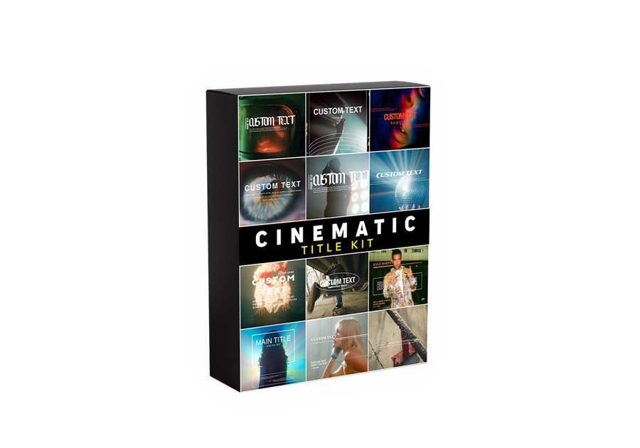 Tropic Color 高级视觉冲击电影标题排版包PSD素材+PR模板素材 插件预设 sucaiwan.com