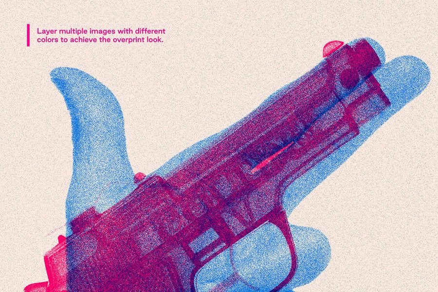 逼真炫彩视觉冲击抽象肌理噪点渐变主画面海报背景样机素材 样机素材 sucaiwan.com