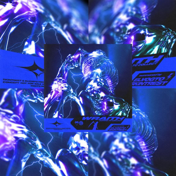 科幻异次元抽象艺术异形封面艺术专辑PSD样机模板 样机素材 sucaiwan.com