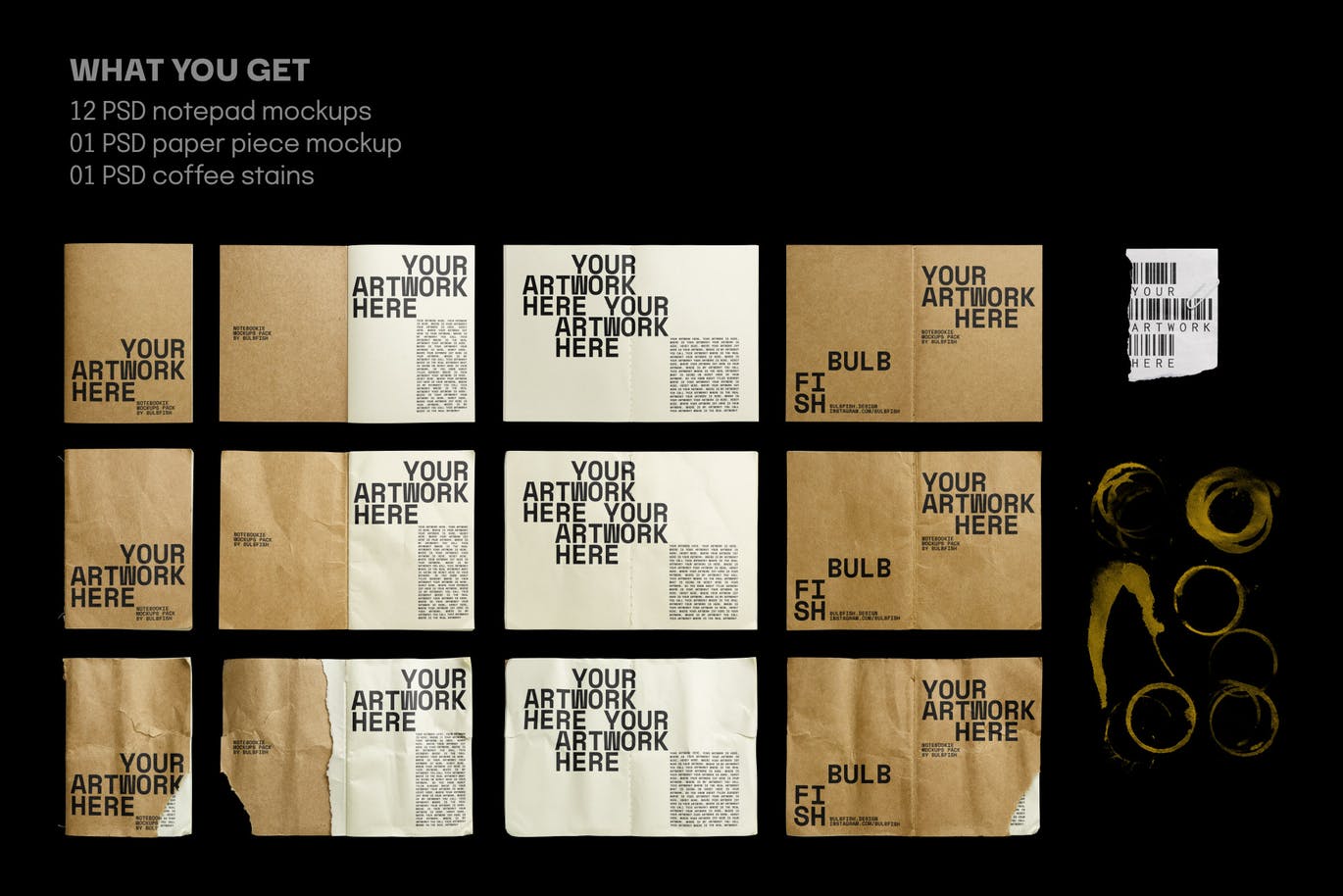 12个复古做旧褶皱撕裂损坏牛皮纸书籍PSD样机 样机素材 第12张-素材湾丨精选海外优质设计素材资源 12个复古做旧褶皱撕裂损坏牛皮纸书籍PSD样机 样机素材 sucaiwan.com