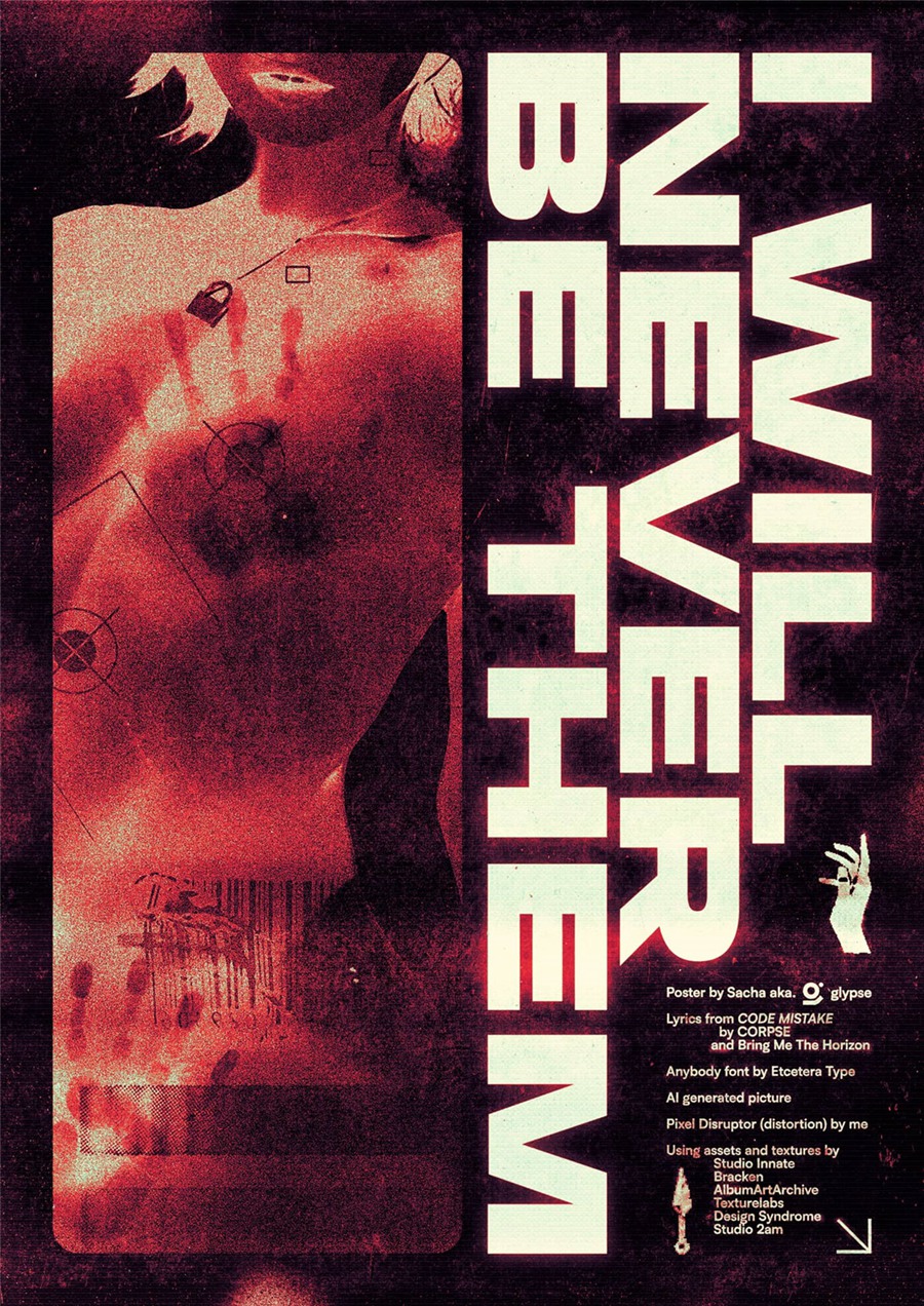 赛博朋克做旧风格化未来派科技科幻美学置换贴图+PSD效果模板 Create Cyberpunk Art with Pixel Disruptor Photoshop Texture Pack . 第6张-素材湾丨精选海外优质设计素材资源 赛博朋克做旧风格化未来派科技科幻美学置换贴图+PSD效果模板 Create Cyberpunk Art with Pixel Disruptor Photoshop Texture Pack . sucaiwan.com