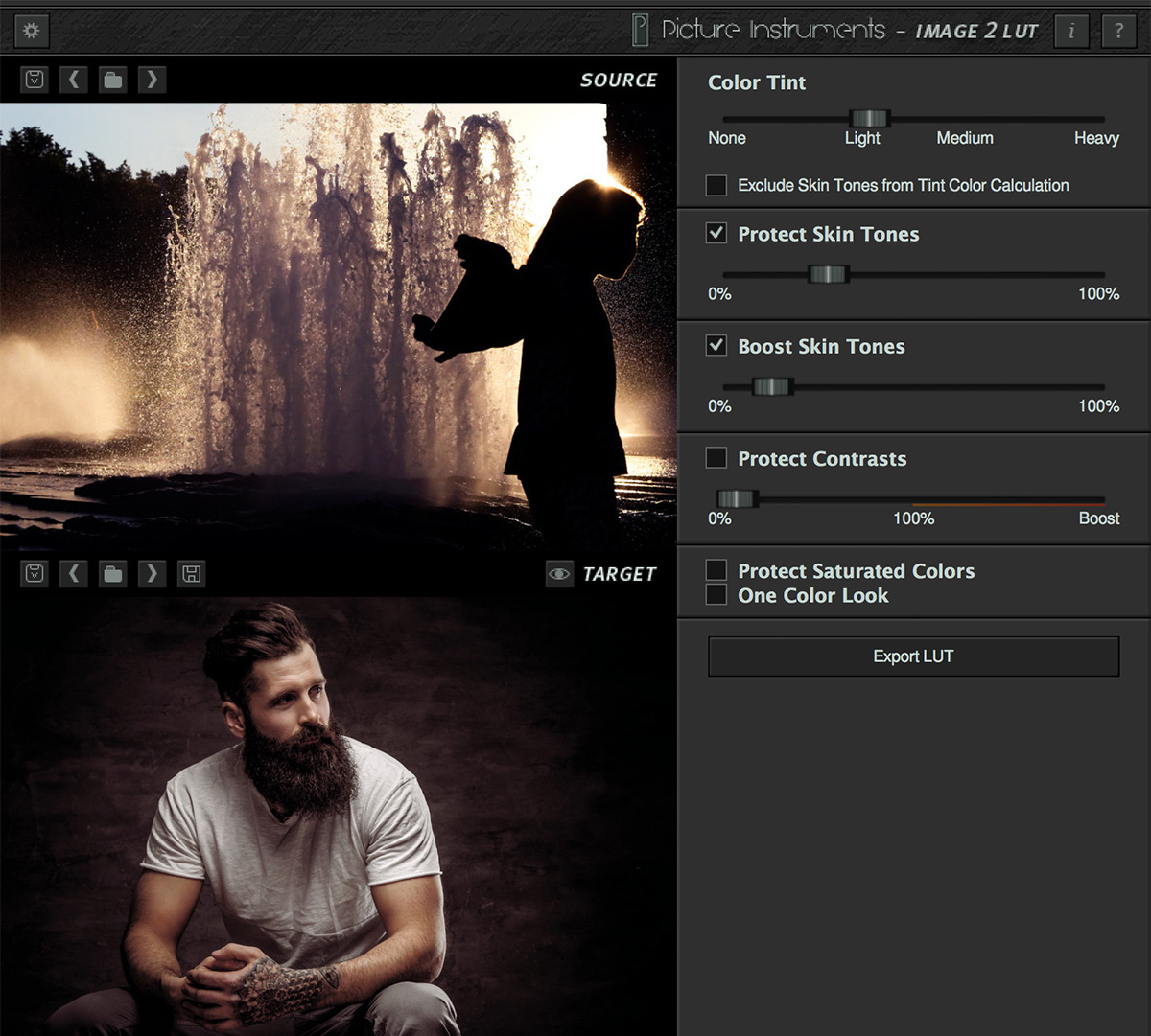 调色神器：好莱坞电影感画面色彩模拟仿真LUT生成工具 Picture Instruments – Image 2 LUT Pro 1.5.0 Win/Mac版 . sucaiwan.com