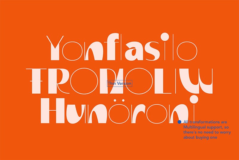 ZT Vollun现代时尚英文字体完整版 APP UI sucaiwan.com