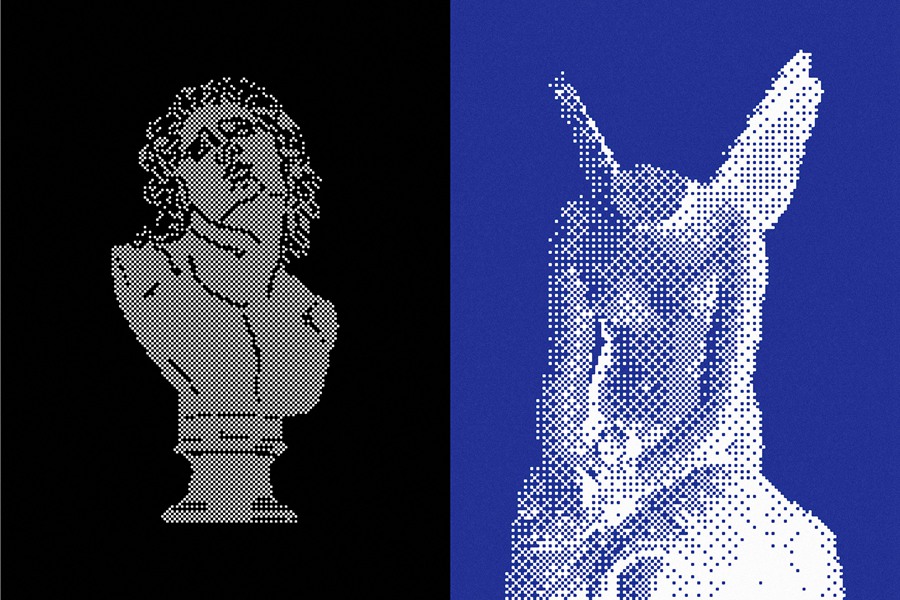 144款复古潮流艺术科幻半调抽象VHS低保真怀旧元素AI矢量设计素材 144 Dithering Bitmap Vector Shapes . 第5张-素材湾丨精选海外优质设计素材资源 144款复古潮流艺术科幻半调抽象VHS低保真怀旧元素AI矢量设计素材 144 Dithering Bitmap Vector Shapes . sucaiwan.com