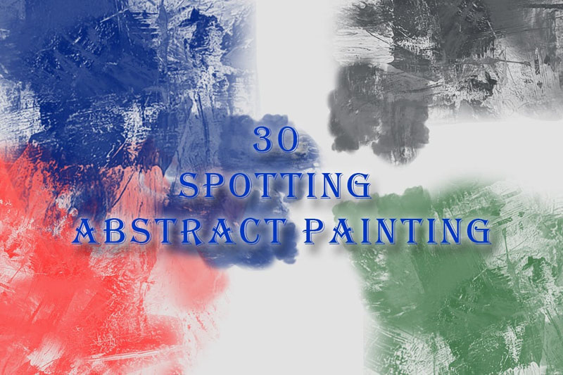 30款抽象画笔photoshop笔刷 笔刷资源 sucaiwan.com